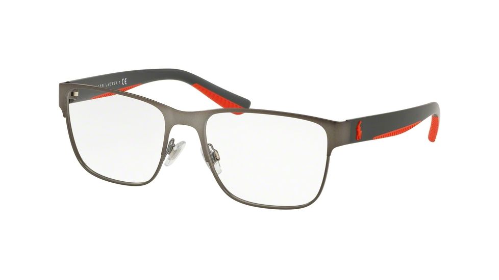 Polo PH1186 Eyeglass Frames 9050-54 - Matte Gunmetal Frame