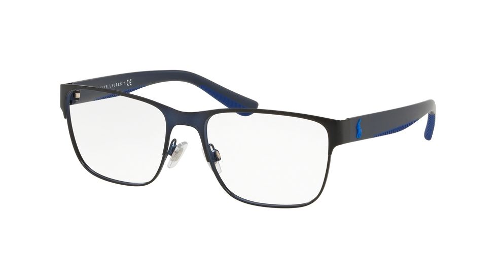Polo PH1186 Eyeglass Frames 9303-54 - Matte Navy Blue Frame