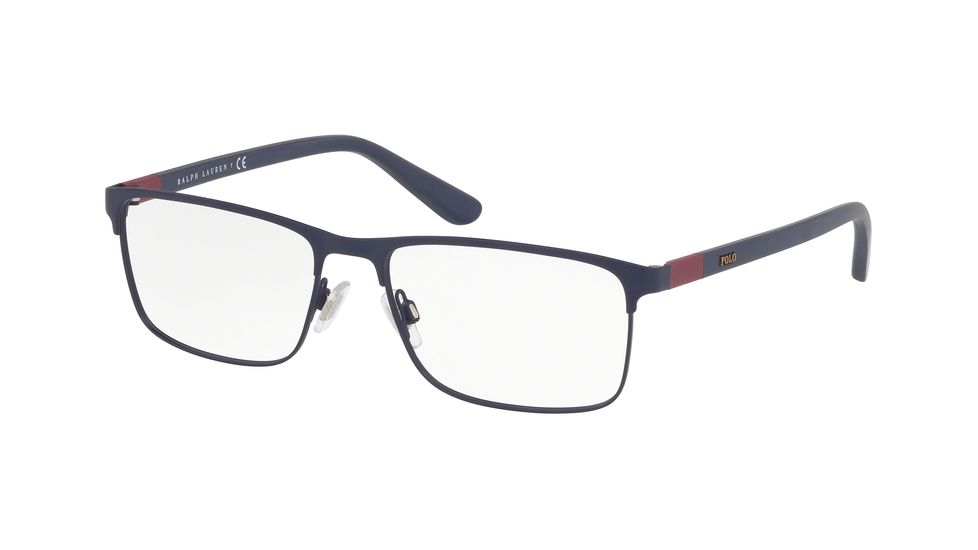 Polo PH1190 Eyeglass Frames 9303-54 - Matte Navy Blue