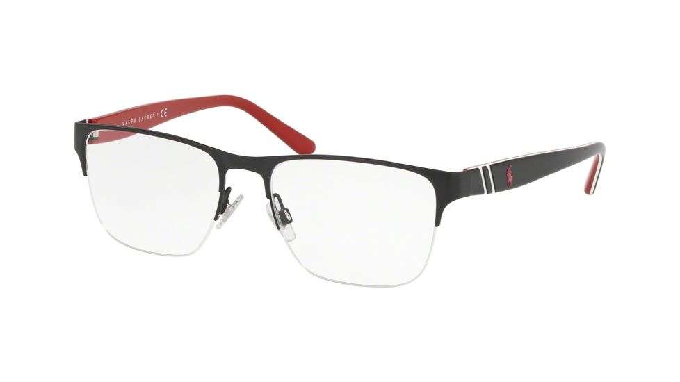Polo PH1191 Eyeglass Frames 9038-53 - Matte Black