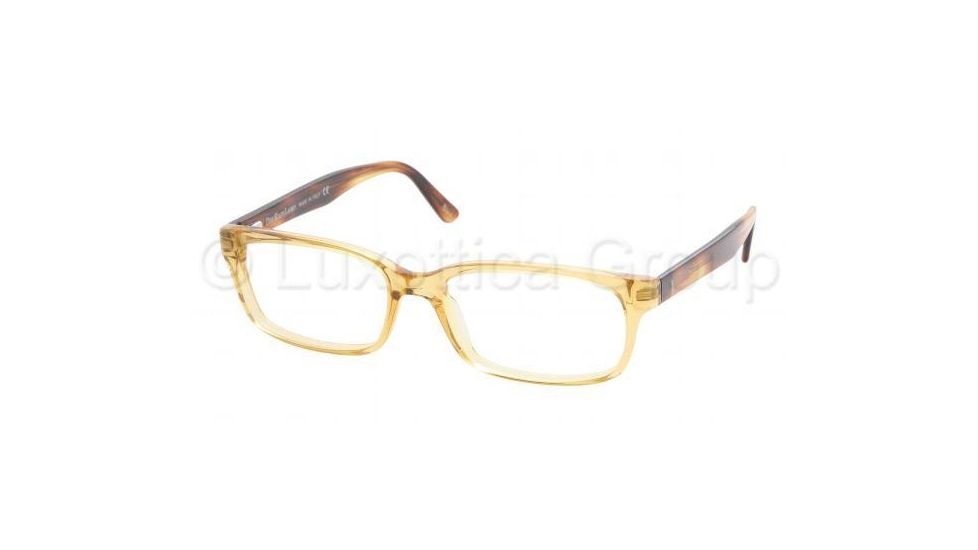 Polo PH2038 Eyeglasses Styles - Honey Frame w/Non-Rx 54 mm Diameter Lenses, 5202-5416