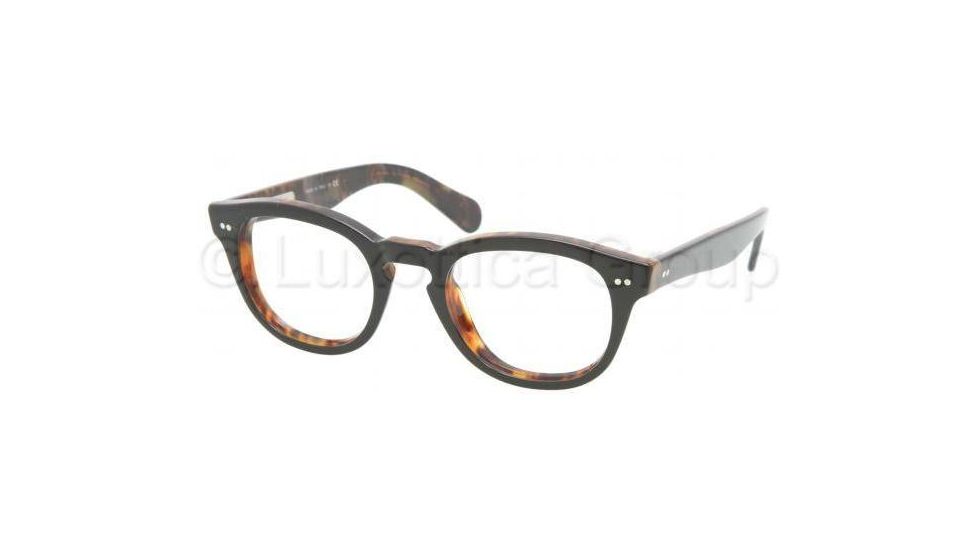 Polo PH2066P Eyeglass Frames 5260-4821 - Top Black/Havana 