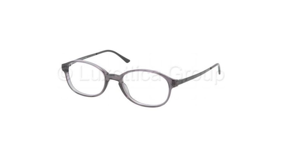 Polo PH2084 Eyeglass Frames 5195-4918 - Dark Gray Transparent Frame