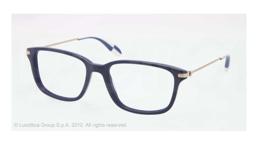 Polo PH2105 Eyeglass Frames 5425-51 - Blue Vintage Effect Frame, Demo Lens Lenses
