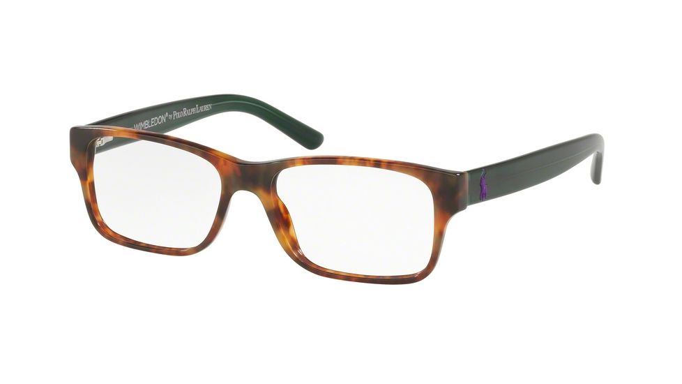 Polo PH2117 Eyeglass Frames 5650-54 - Shiny Jerry Tortoise Frame