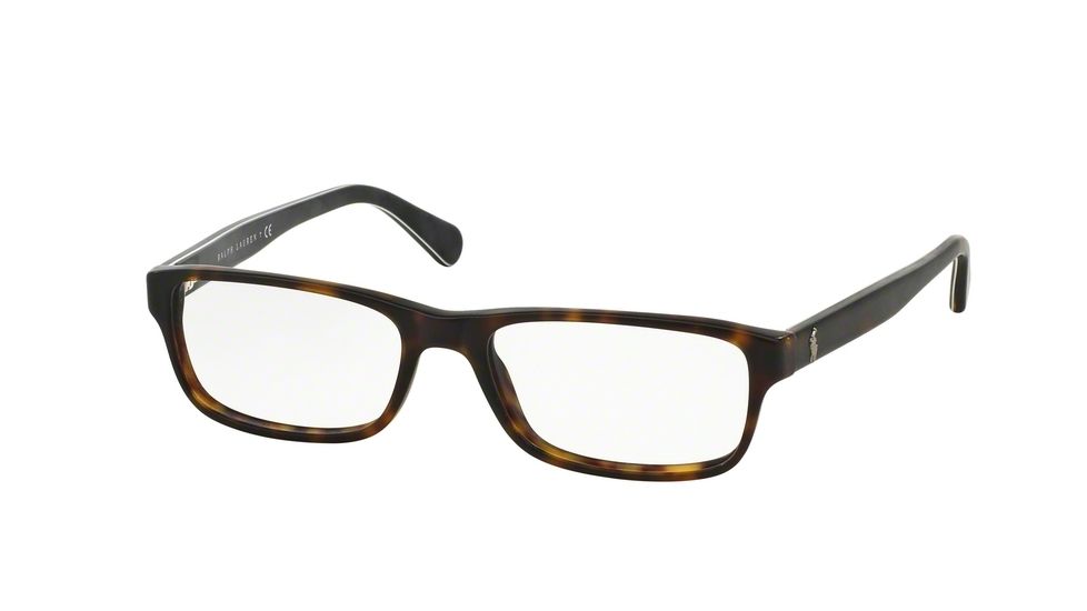 Polo PH2121 Progressive Prescription Eyeglasses 5491-52 - Vintage Dark Havana Frame