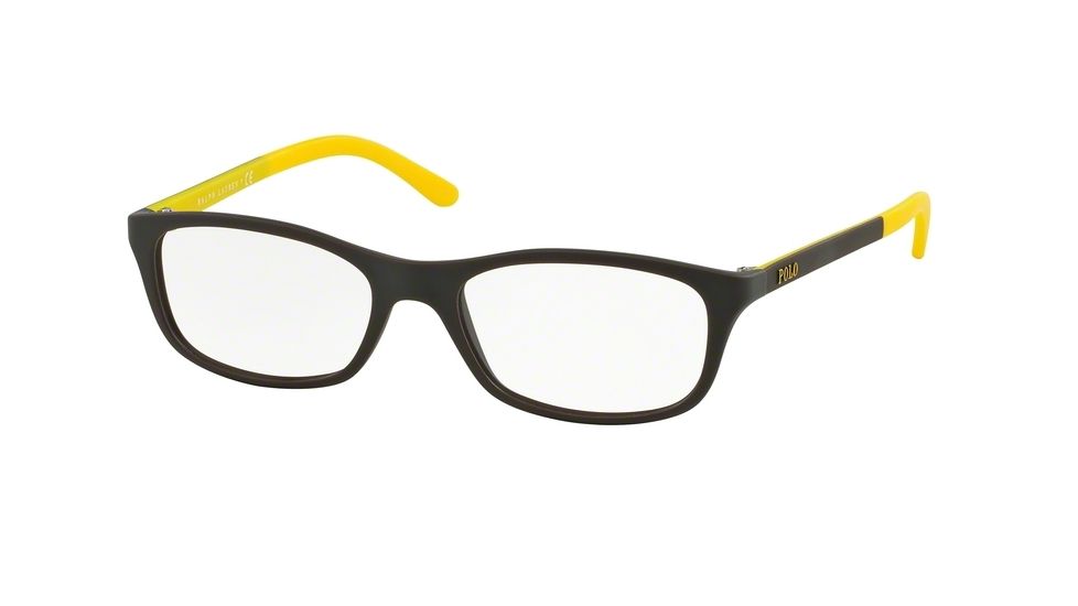 Polo PH2125 Progressive Prescription Eyeglasses 5507-54 - Matte Brown Frame