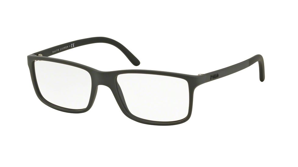 Polo PH2126 Progressive Prescription Eyeglasses 5421-53 - Matte Grey Frame