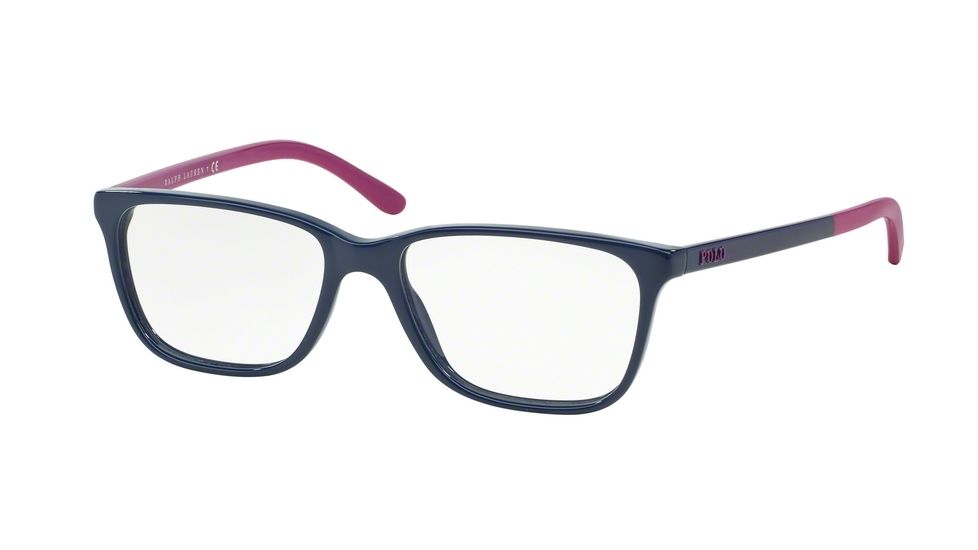 Polo PH2129 Progressive Prescription Eyeglasses 5515-51 - Blue Frame