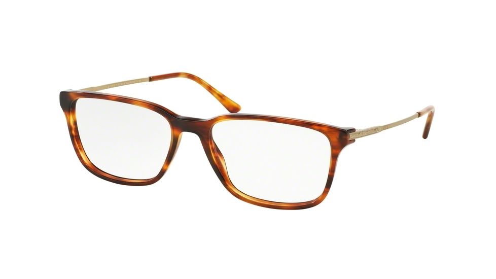 Polo PH2134 Progressive Prescription Eyeglasses 5007-54 - Havana Striped Frame