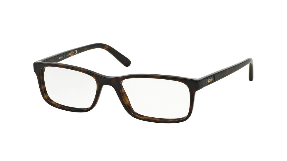 Polo PH2143 Eyeglass Frames 5003-53 - Vintage Dark Havana Frame