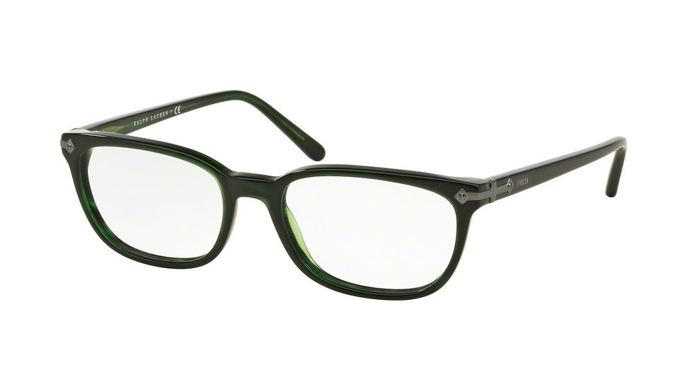 Polo PH2149 Progressive Prescription Eyeglasses 5125-52 - Vintage Green Frame