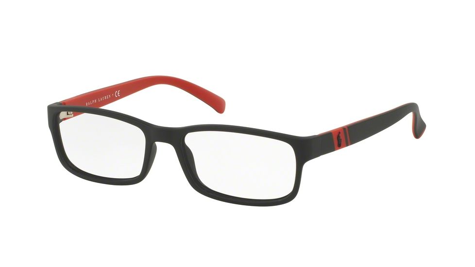 Polo PH2154 Eyeglass Frames 5247-54 - Matte Black Frame