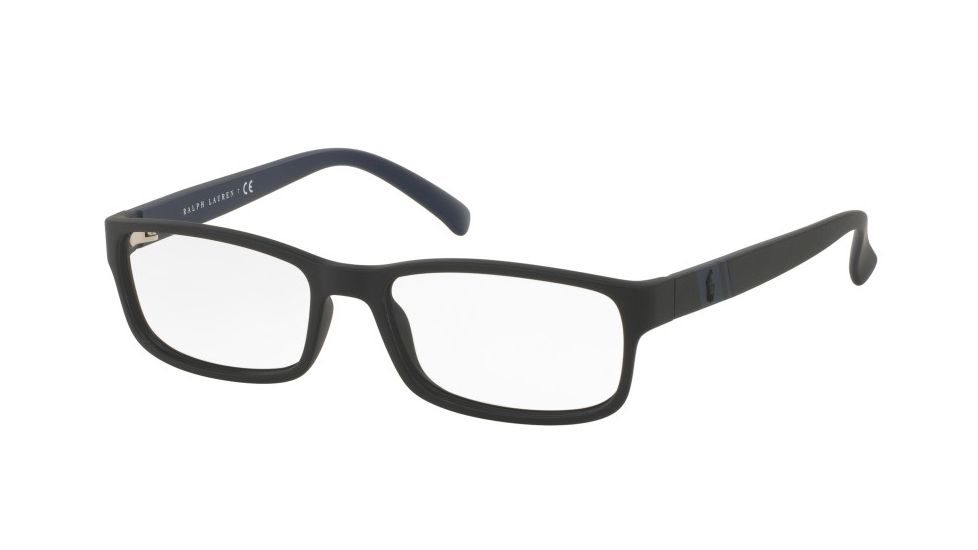 Polo PH2154 Eyeglass Frames 5284-54 - Matte Black Frame