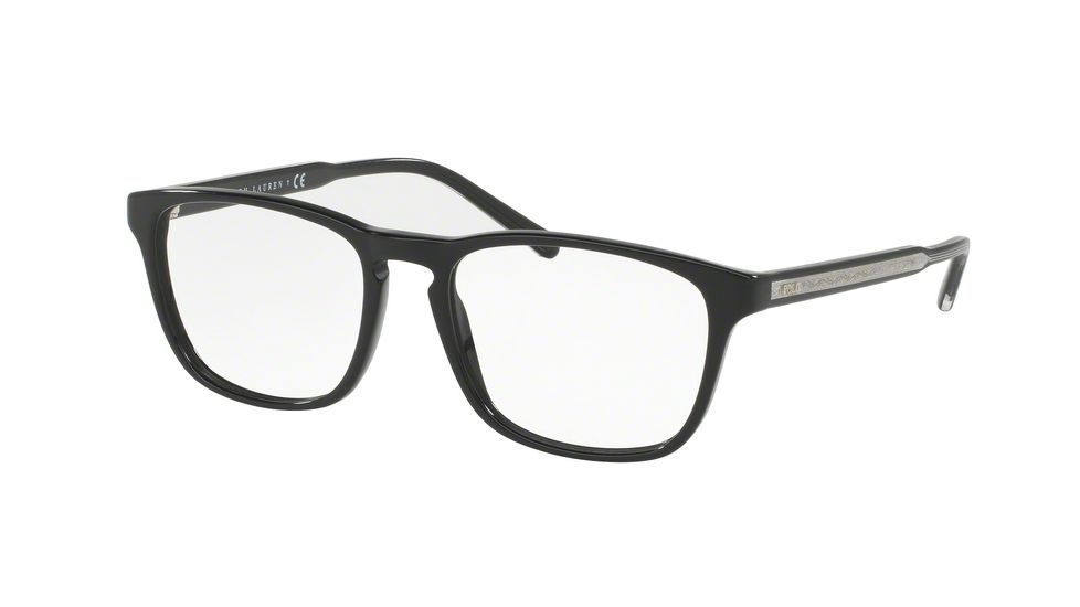 Polo PH2158 Eyeglass Frames 5001-53 - Shiny Black Frame
