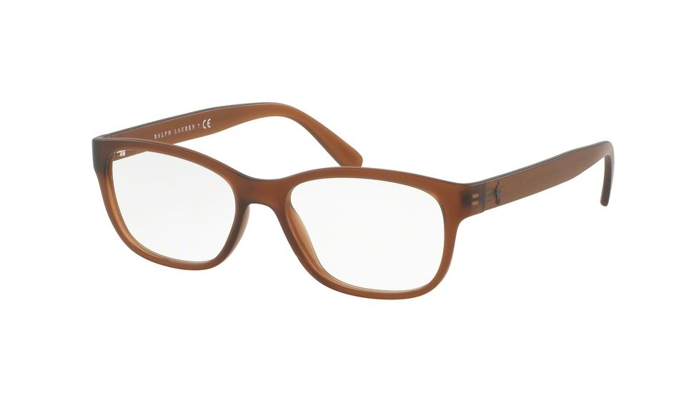 Polo PH2160 Progressive Prescription Eyeglasses 5003-52 - Matte Brown Frame