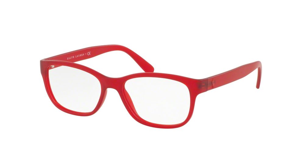 Polo PH2160 Progressive Prescription Eyeglasses 5102-52 - Matte Red Frame