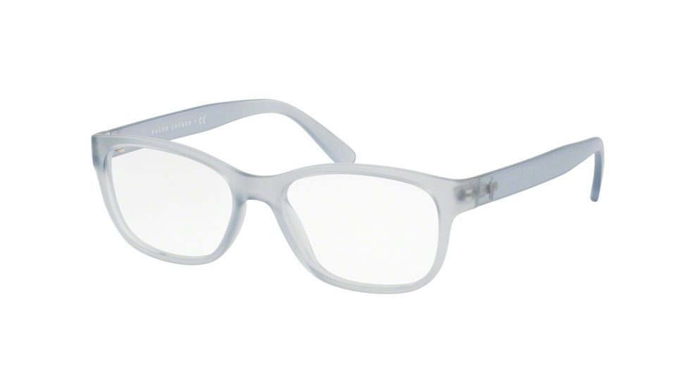 Polo PH2160 Progressive Prescription Eyeglasses 5610-52 - Matte Crystal Blue Frame