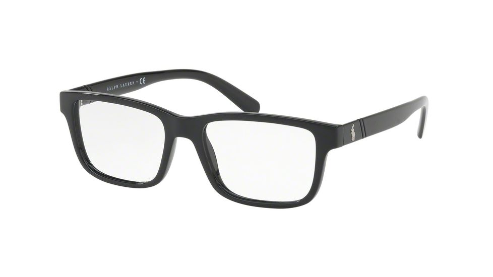Polo PH2176 Bifocal Prescription Eyeglasses 5001-54 - Shiny Black Frame