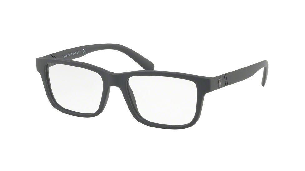 Polo PH2176 Bifocal Prescription Eyeglasses 5635-52 - Matte Grey Frame