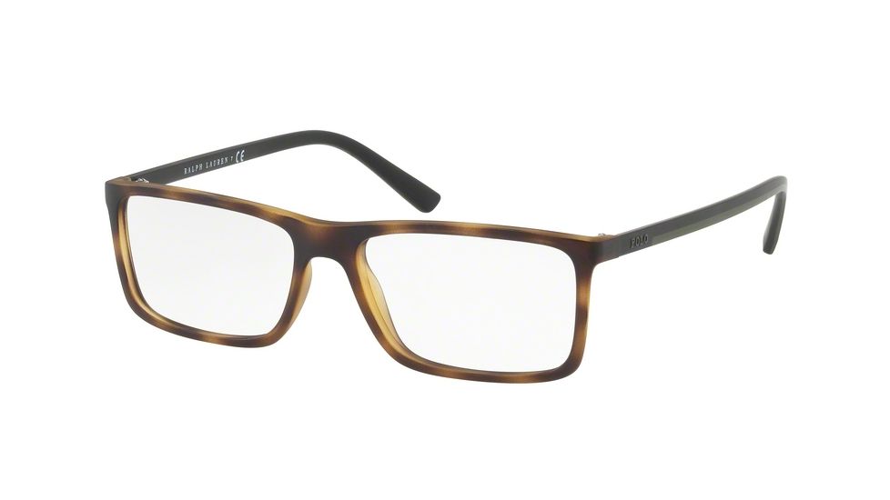 Polo PH2178 Bifocal Prescription Eyeglasses 5602-53 - Matte Havana Frame