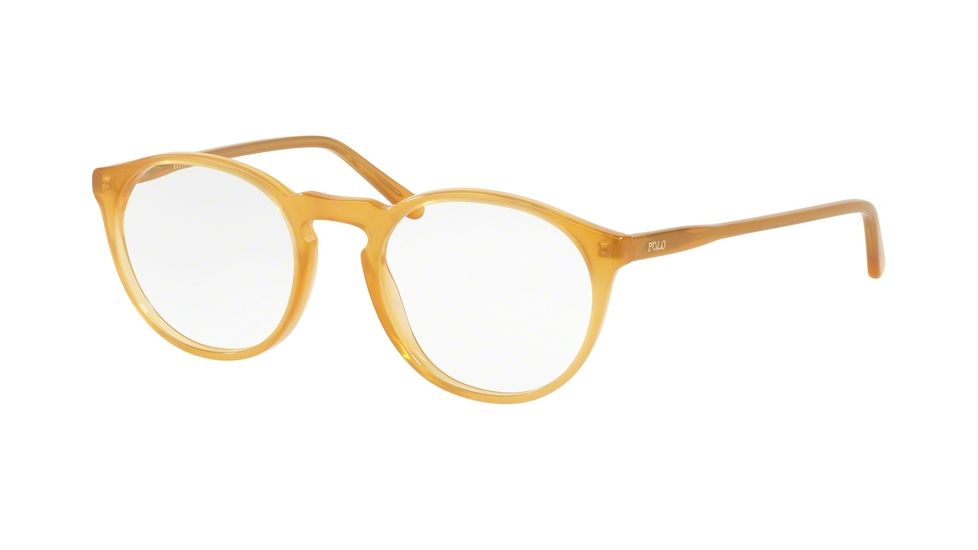 Polo PH2180 Eyeglass Frames 5275-52 - Honey Frame