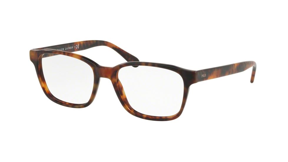 Polo PH2186 Prescription Eyeglasses, 52mm, Vintage Havana Jerry, PH2186-5017-52-SV