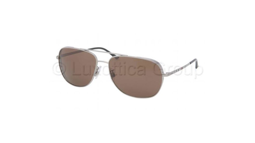 Polo PH3059 Single Vision Prescription Sunglasses PH3059-916373-6015 - Lens Diameter 60 mm, Frame Color Metallic Gray
