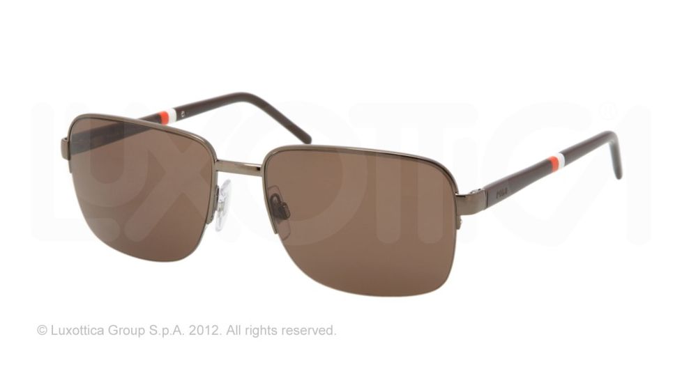Polo PH3062 Progressive Prescription Sunglasses PH3062-914773-56 - Lens Diameter 56 mm, Frame Color Brown