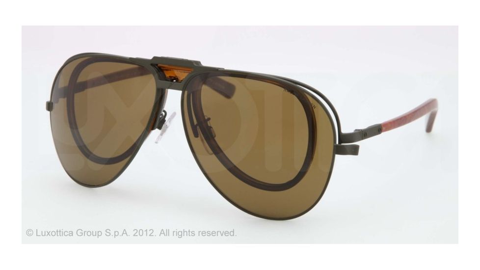 Polo PH3075 Single Vision Prescription Sunglasses PH3075-900573-62 - Lens Diameter 62 mm, Lens Diameter 62 mm, Frame Color Camo Green