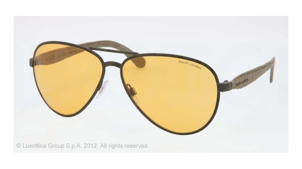 Polo PH3082 Sunglasses 924785-61 - Bronze Vintage Effect Frame, Light Brown Lenses