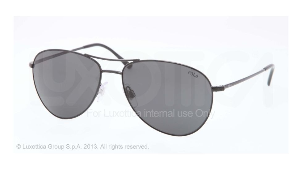 Polo PH3084 Bifocal Prescription Sunglasses PH3084-900387-58 - Lens Diameter 58 mm, Frame Color Shiny Black