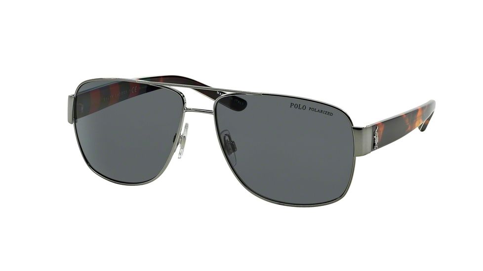 Polo PH3085 Bifocal Prescription Sunglasses PH3085-926181-59 - Lens Diameter 59 mm, Frame Color Shiny Gunmetal
