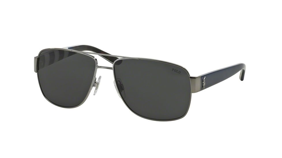 Polo PH3085 Bifocal Prescription Sunglasses PH3085-928587-59 - Lens Diameter 59 mm, Frame Color Gunmetal