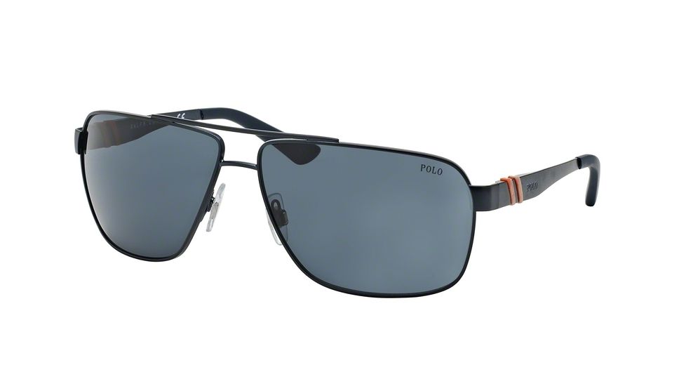 Polo PH3088 Single Vision Prescription Sunglasses PH3088-911987-65 - Lens Diameter 65 mm, Frame Color Matte Blue