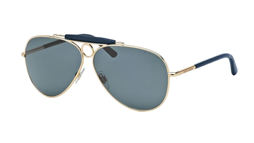 Polo PH3091Q Progressive Prescription Sunglasses PH3091Q-9004R5-65 - Lens Diameter 65 mm, Frame Color Shiny Gold