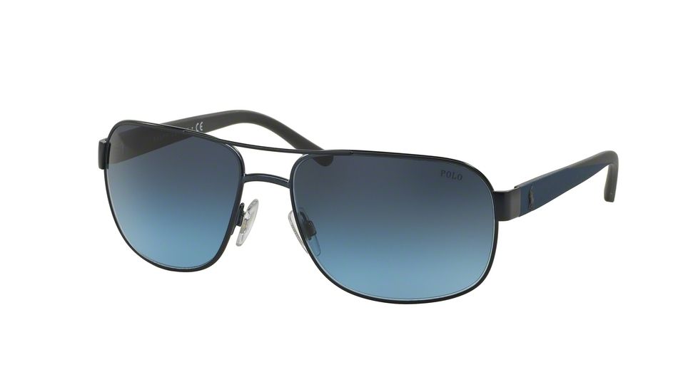 Polo PH3093 Bifocal Prescription Sunglasses PH3093-91198F-62 - Lens Diameter 62 mm, Frame Color Mat Blue