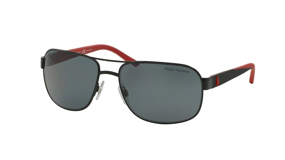 Polo PH3093 Bifocal Prescription Sunglasses PH3093-927781-62 - Lens Diameter 62 mm, Frame Color Mat Black