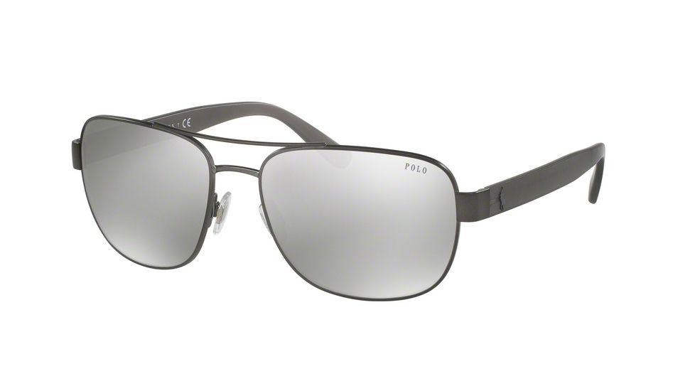 Polo PH3101 Bifocal Prescription Sunglasses PH3101-91576G-60 - Lens Diameter 60 mm, Frame Color Matte Dark Gunmetal