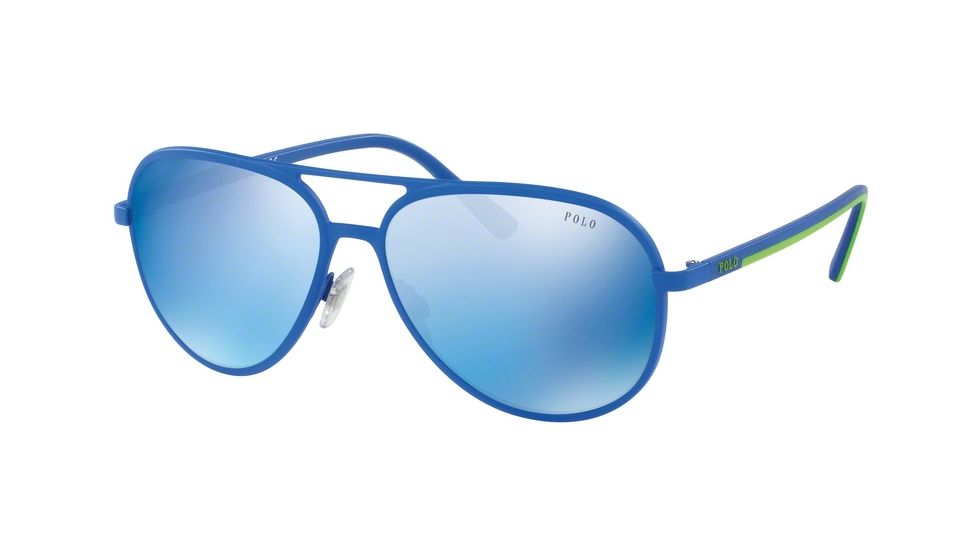 Polo PH3102 Bifocal Prescription Sunglasses PH3102-931855-59 - Lens Diameter 59 mm, Frame Color Matte Royal Blue