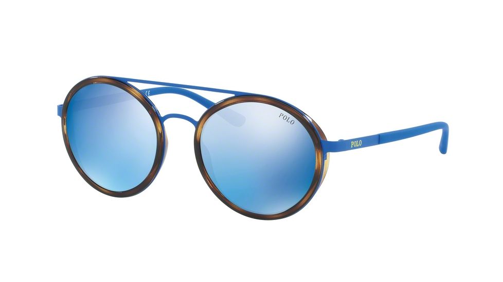 Polo PH3103 Single Vision Prescription Sunglasses PH3103-931855-53 - Lens Diameter 53 mm, Frame Color Matte Royal Blue