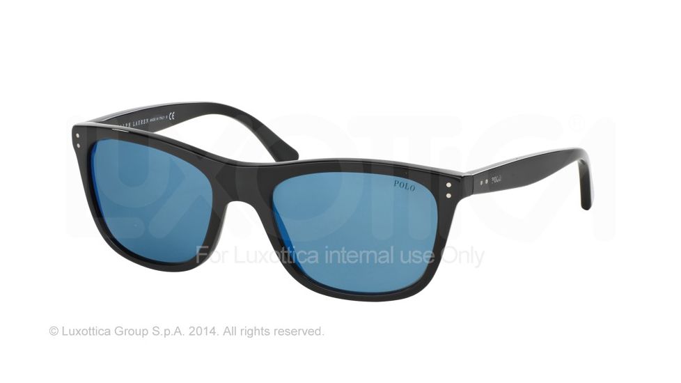 Polo PH4071 Single Vision Prescription Sunglasses PH4071-500155-55 - Lens Diameter 55 mm, Frame Color Black
