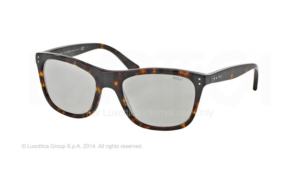 Polo PH4071 Single Vision Prescription Sunglasses PH4071-50036G-55 - Lens Diameter 55 mm, Frame Color Dark Havana