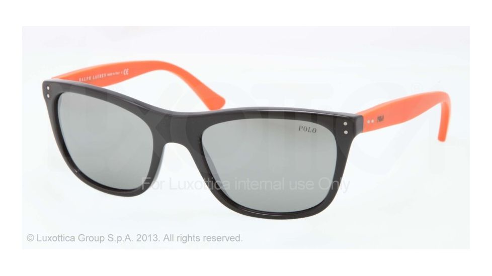 Polo PH4071 Single Vision Prescription Sunglasses PH4071-54536G-55 - Lens Diameter 55 mm, Frame Color Black