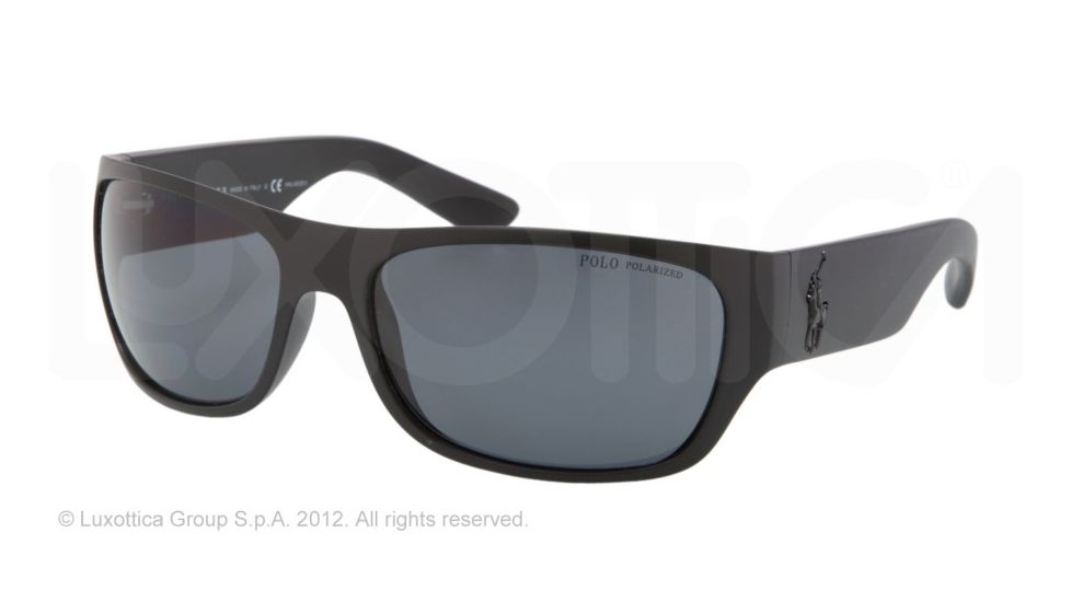 Polo PH4074 Bifocal Prescription Sunglasses PH4074-528481-63 - Lens Diameter 63 mm, Frame Color Matte Black