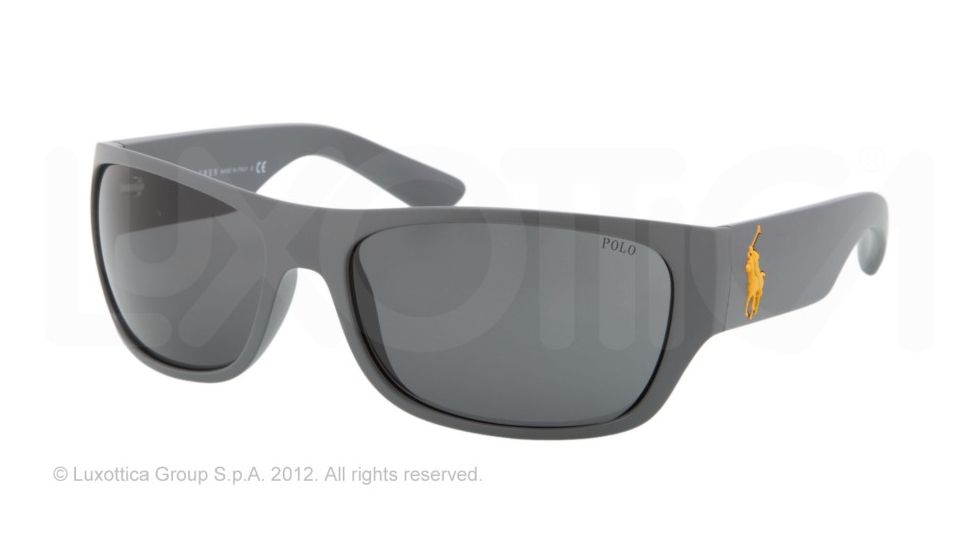 Polo PH4074 Bifocal Prescription Sunglasses PH4074-534887-63 - Lens Diameter 63 mm, Frame Color Matte Grey