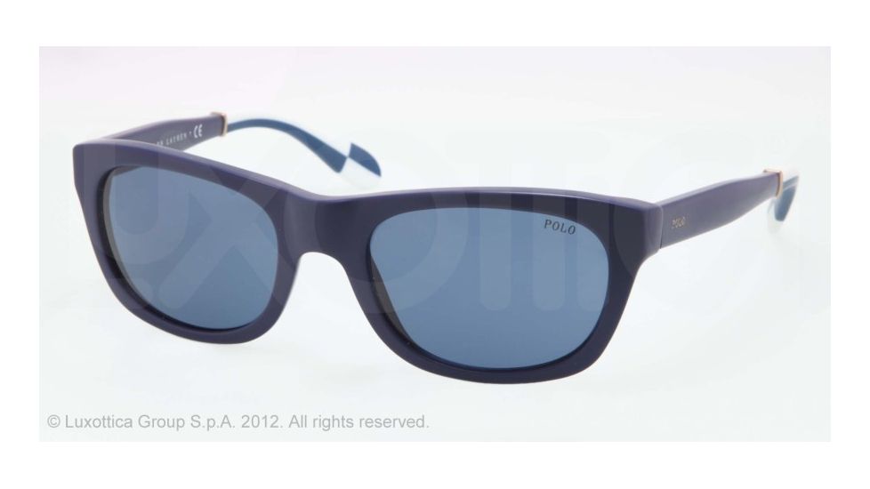 Polo PH4077 Progressive Prescription Sunglasses PH4077-542580-54 - Lens Diameter 54 mm, Lens Diameter 54 mm, Frame Color Vintage Blue