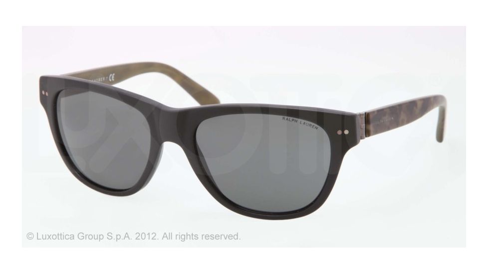 Polo PH4080 Progressive Prescription Sunglasses PH4080-528487-55 - Lens Diameter 55 mm, Lens Diameter 55 mm, Frame Color Matte Black