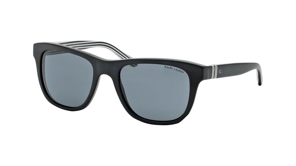 Polo PH4090 Progressive Prescription Sunglasses PH4090-546187-54 - Lens Diameter 54 mm, Frame Color Matte Black