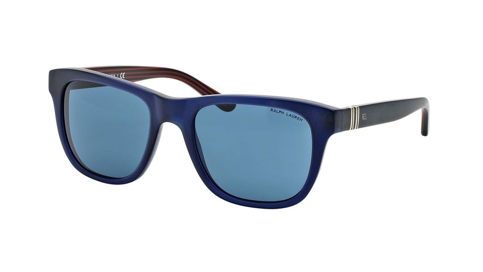 Polo PH4090 Progressive Prescription Sunglasses PH4090-546280-54 - Lens Diameter 54 mm, Frame Color Matte Blue